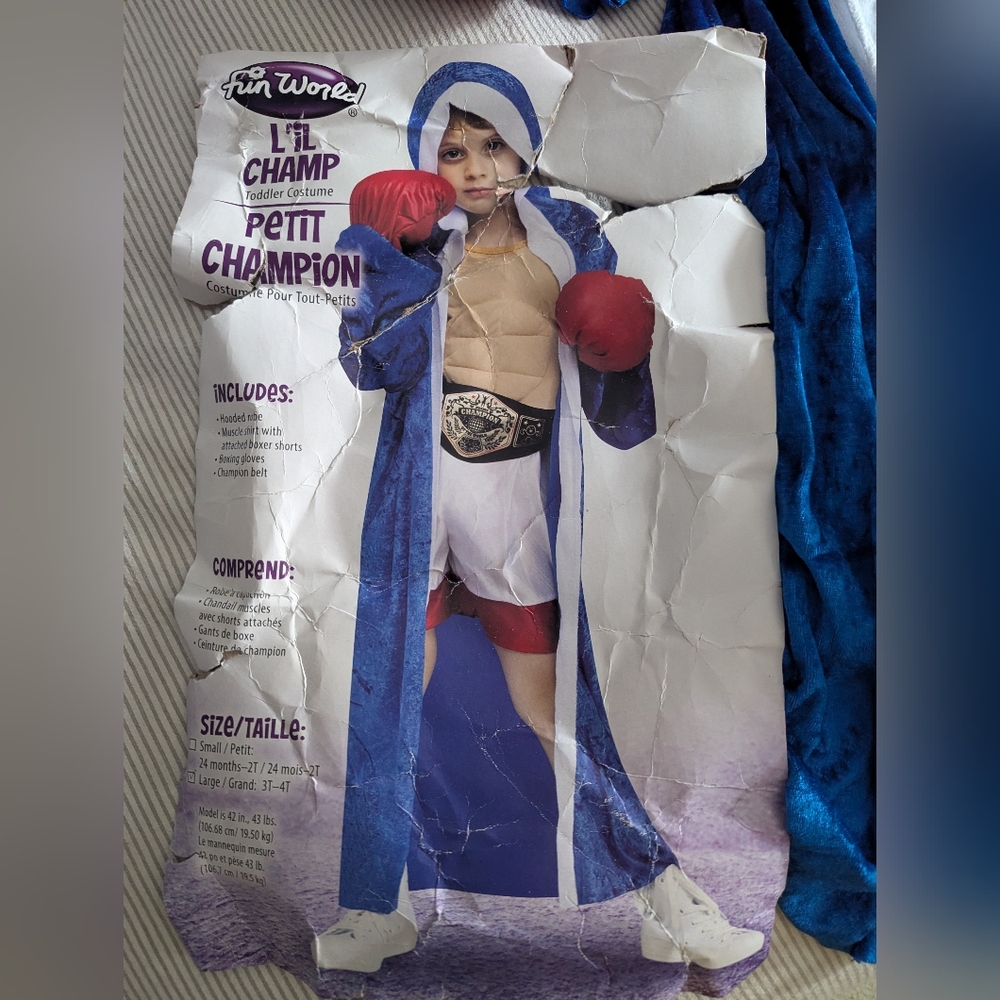 BOXER COSTUME- KIDS